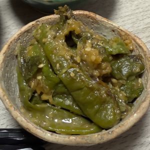 みーこの作ってみた!投稿(ご飯が止まらない！ししとうの味噌佃煮)