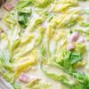 【春キャベツの豆乳クリーム煮】簡単ワンパン♪の工程6