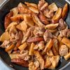 【たけのこと鶏肉のほったらかし煮】フライパンで完結‪🫶🏻の工程5