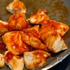 【鶏むね肉の辛味ごまチキン】節約ヘルシーチキン！の工程3