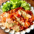 ささみ丸ごと【ささみのケチャップチーズ焼き】子どもも大喜び♪