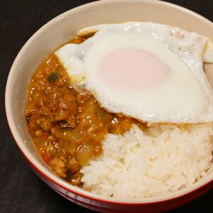 こざかなの作ってみた!投稿(なすとトマトのキーマカレー)