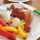 やみつき！にんにく醤油のローストチキン