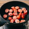 ジョンソンヴィルとクリチーごちそうおにぎりの工程3