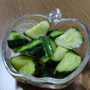 めぇの作ってみた!投稿(【ポリポリきゅうりの浅漬け】きゅうりの大量消費に！)