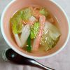 M＊Pの作ってみた!投稿(シャキシャキ食感【レタスとカニカマのスープ】)
