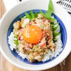 超簡単！！ブリで作る絶品なめろう丼（お酒のアテにも最高♪）