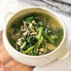 ほうれん草が余ったらこれ作って！うま塩スープ【10分レシピ】