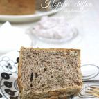 ほうじ茶シフォンケーキ。