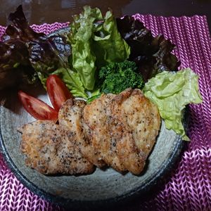628101の作ってみた!投稿(YouTubeで大人気メニュー！【むね肉でザクザクチキン】)