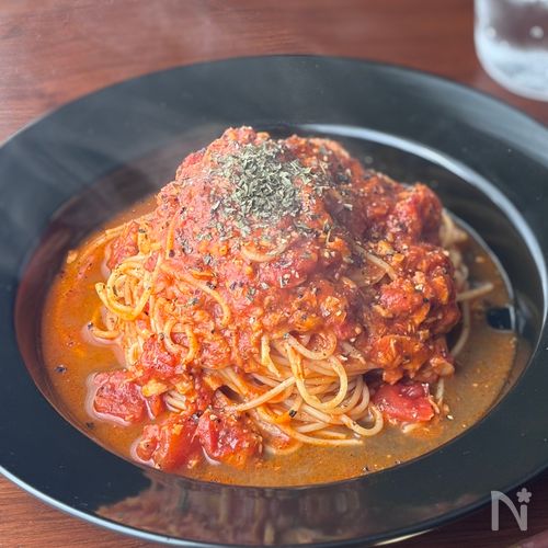 みんな大好き♡ツナとトマトのワンパンパスタ🍝