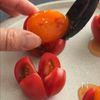 〖 パック活用 〗とろっとピリ辛漬け卵の工程2