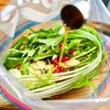 まるごと!【水菜のピリ辛浅漬け】の工程1