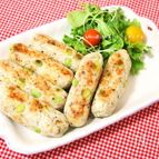 レンジで簡単♪枝豆入りソーセージ