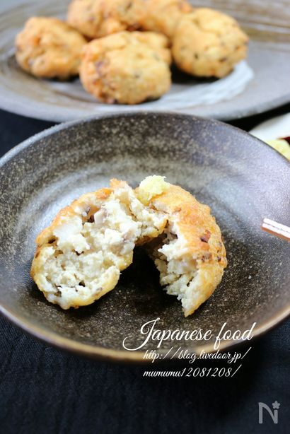 超簡単！ヘルシーな、ふわっふわ♡お豆腐がんも・1人分約60円