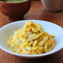 【美肌・腸活】春キャベツのさっぱり味噌和え