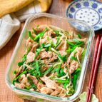 レンチンで作れる♪【豚こまのなんちゃってレバニラ風】