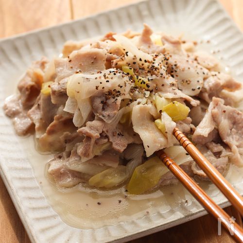 【レンジで一発!】とろけるネギ塩豚バラ