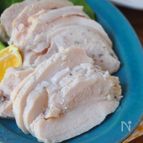 5分で簡単♡柔らかサラダチキン