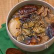 ＊牡蠣と豚肉と椎茸の酸辣湯風春雨スープ＊