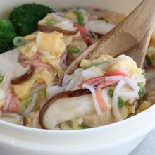 5分で完成！カニカマで天津飯風