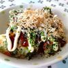 とまっちょ嫁の作ってみた!投稿(豆苗と竹輪のチーズお好み焼き)