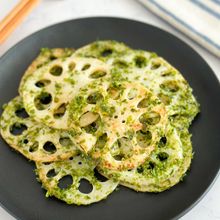 パリッパリ♪れんこんでのり塩ポテチ風