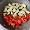 【 豚こまとなすの中華風カレー】驚きの美味しさ!簡単ワンパンの工程2