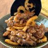ご飯が止まらない!【豚こまとれんこんのこってり甘酢炒め】の工程3
