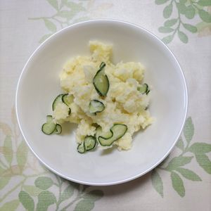 KUMIKOの作ってみた!投稿(【レンジだけ！簡単ポテトサラダ】しっとりやさしい味)