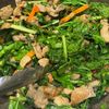 【鶏もも肉と大根菜の甘辛ゆず炒め】ゆずの香りが美味しいの工程2