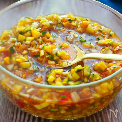 夏野菜の万能だれ