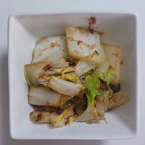オレンジの作ってみた!投稿(【簡単♪白菜のおかか炒め煮】あと一品に！)