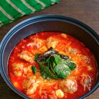 ダブルチーズの鶏肉のトマトチーズ煮