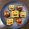 ましろの作ってみた!投稿(おばけミニバーガー)