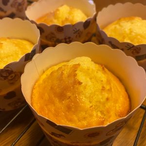 お料理がんばりたいの作ってみた!投稿(【基本のマフィン】簡単♡混ぜるだけ！)
