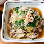 『白菜とにらと豚バラの中華風春雨煮』具だくさん！お手軽♪
