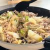 【豚えの重ね煮】フライパンひとつで満足おかずの工程6
