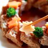 Xmasメニュー♪リースハンバーグの工程10