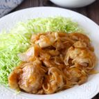 【鶏肉と新玉ねぎの甘酢しょうが焼き】砂糖不使用♪めちゃ旨！