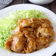 【鶏肉と新玉ねぎの甘酢しょうが焼き】砂糖不使用♪めちゃ旨!