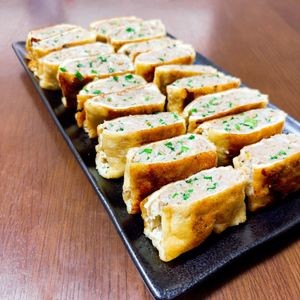 たかやの作ってみた!投稿(包まず簡単！【油揚げ餃子】)