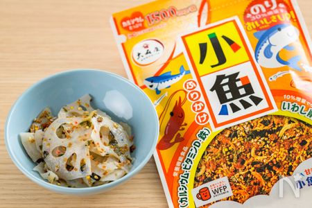 5分で完成♪れんこんのきんぴら風