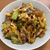 ちちちの作ってみた!投稿(行列の定食屋さんの🤤豚バラキャベツの甘辛味噌炒め🤩🍚)