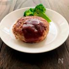 腸活♡豆腐入りふわっとジューシー米粉ハンバーグ