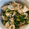 707807の作ってみた!投稿(【豚肉ときゅうりのサラダ🥒】油淋鶏のたれが絡んで美味い😋)