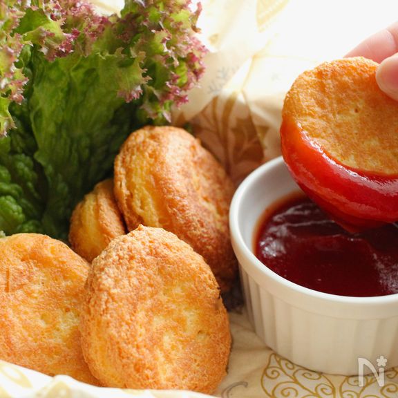 冷凍豆腐のふわっふわナゲット