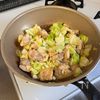 【15分で作れる】味噌鶏キャベツの工程4