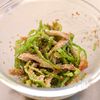 【千切りピーマンの中華風ごま和え】食感がやみつき！の工程2