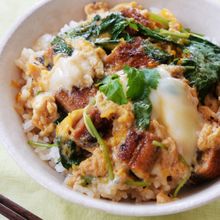 ウナギの卵とじ丼